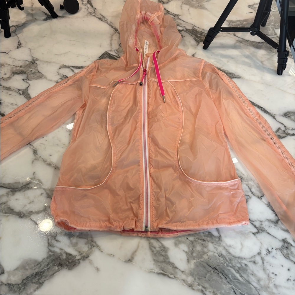 lululemon athletica Light Pink Hooded Utility Jacket